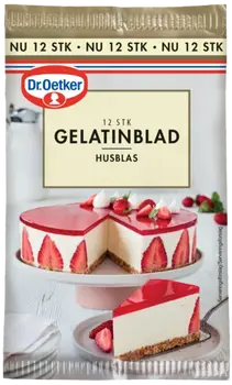 Dr. Oetker Gelatinblad 12-p