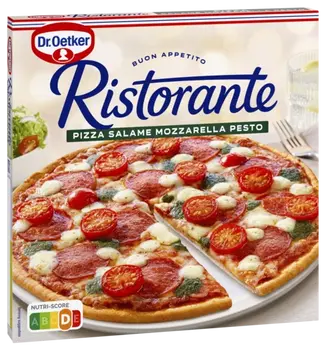 Dr. Oetker Ristorante Pizza Salame Mozzarella Pesto