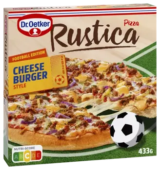 Dr. Oetker Rustica Cheese Burger Style - Limited edition