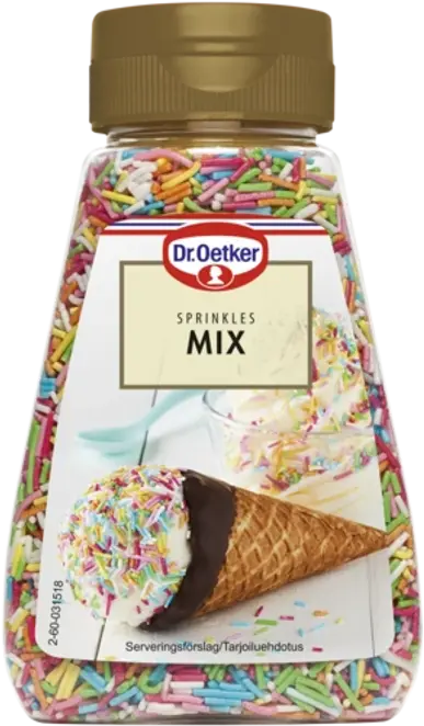 Dr. Oetker Blandat strössel 120 g