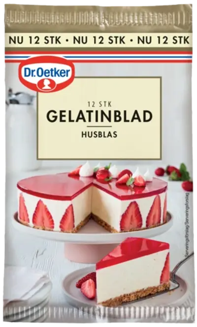 Dr. Oetker Gelatinblad 12-p