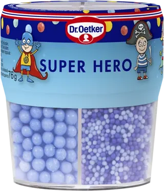 Dr. Oetker Super Hero eller annat valfritt strössel