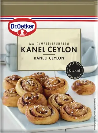 Dr. Oetker Kanel Ceylon kan uteslutas