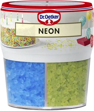 Dr. Oetker Neon mix eller Dr. Oetker Naturlig Dekoration