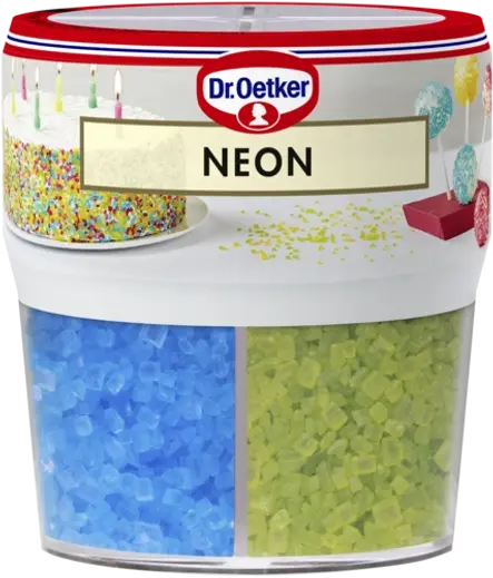 Dr. Oetker Neon mix eller Dr. Oetker Naturlig Dekoration