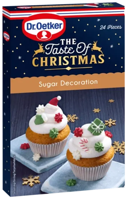 Dr. Oetker Xmas Sugar Decoration