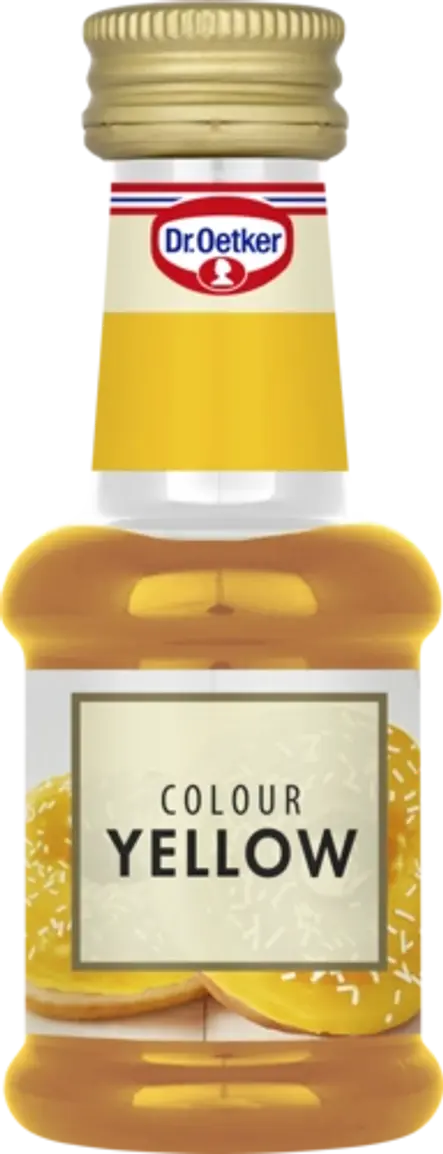 Dr. Oetker Hushållsfärg gul (eller valfri färg, eventuellt)