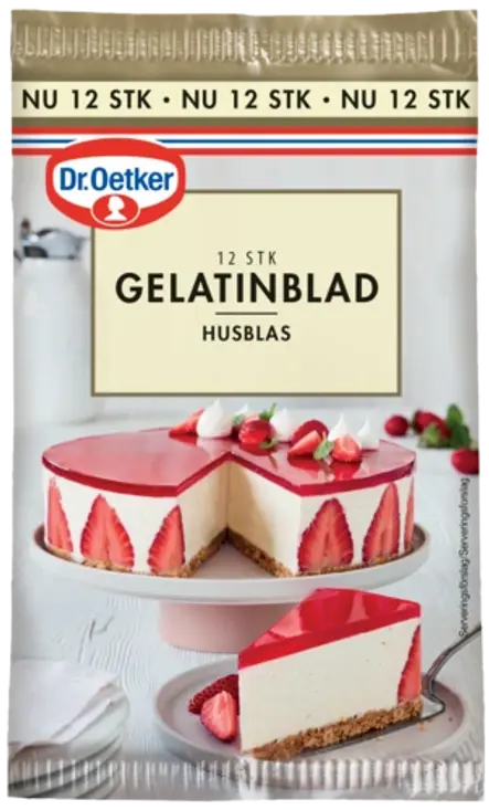 Dr. Oetker Gelatinblad