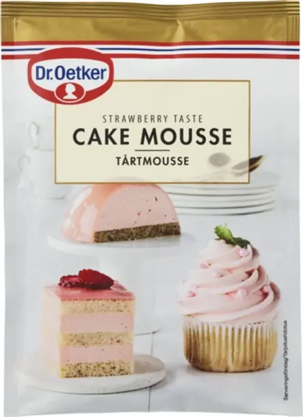 Dr. Oetker Tårtmousse Jordgubbssmak
