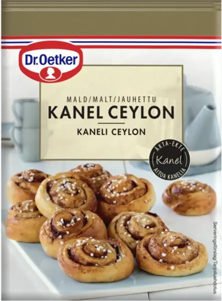 Dr. Oetker Kanel Ceylon kan uteslutas