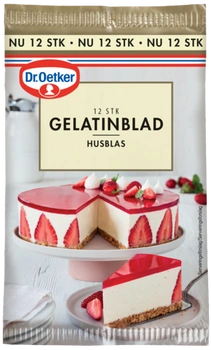 Dr. Oetker Gelatinblad 12-p