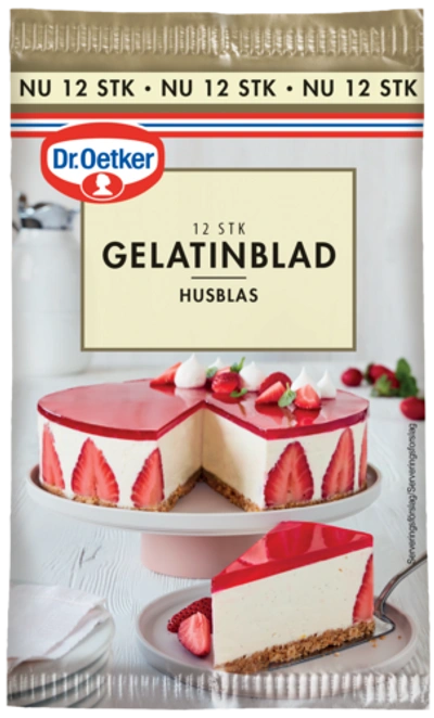 Dr. Oetker Gelatinblad 12-p