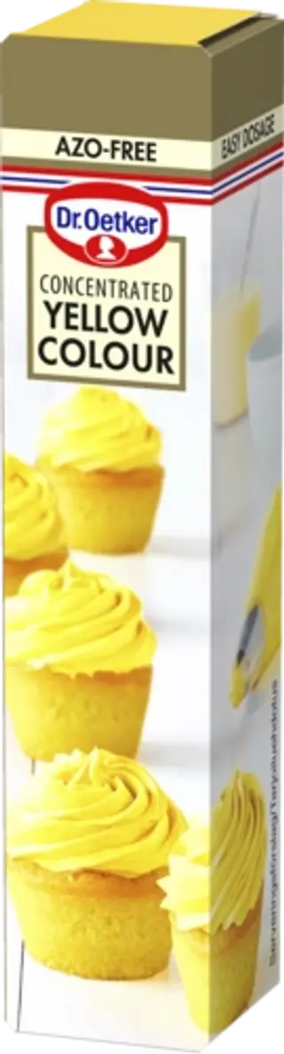 Dr. Oetker gelfärger gul