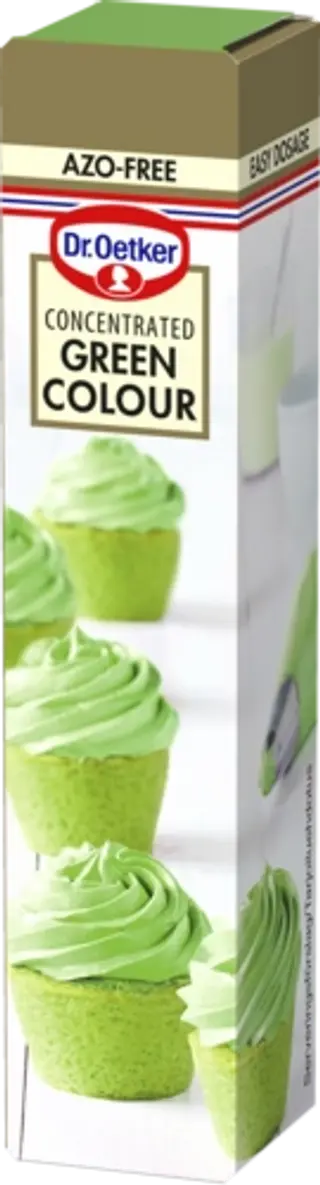 Dr. Oetker gelfärger grön