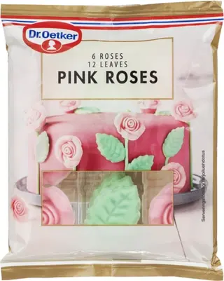 Sockerrosor och blad 1 förpackning