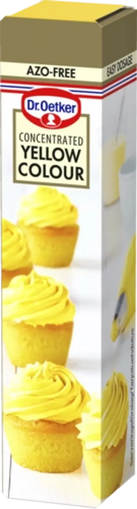 Dr. Oetker gelfärger gul