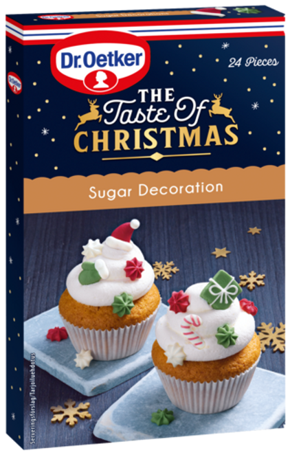 Dr. Oetker Christmas Sugar Decoration