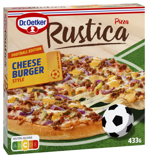 Dr. Oetker Rustica Cheese Burger Style - Limited edition
