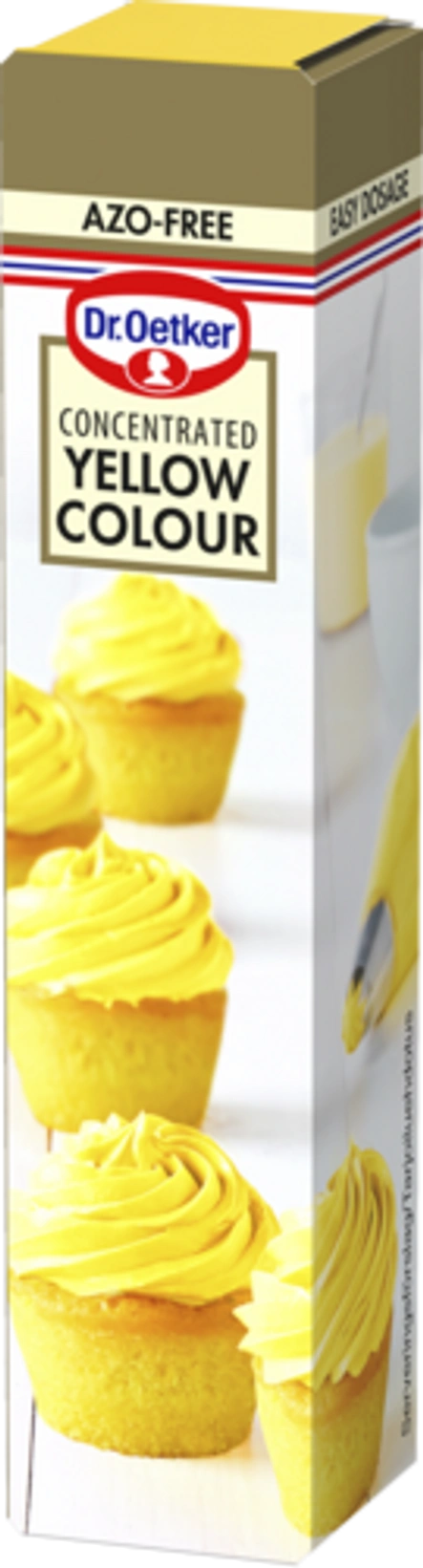 Dr. Oetker gelfärger gul