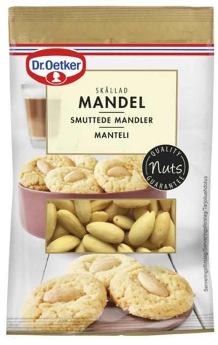 Dr. Oetker Mandel skållad