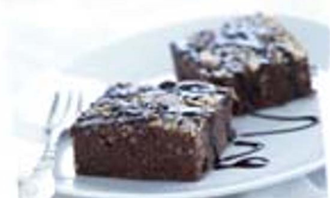 Chokladkaka med Chocosauce