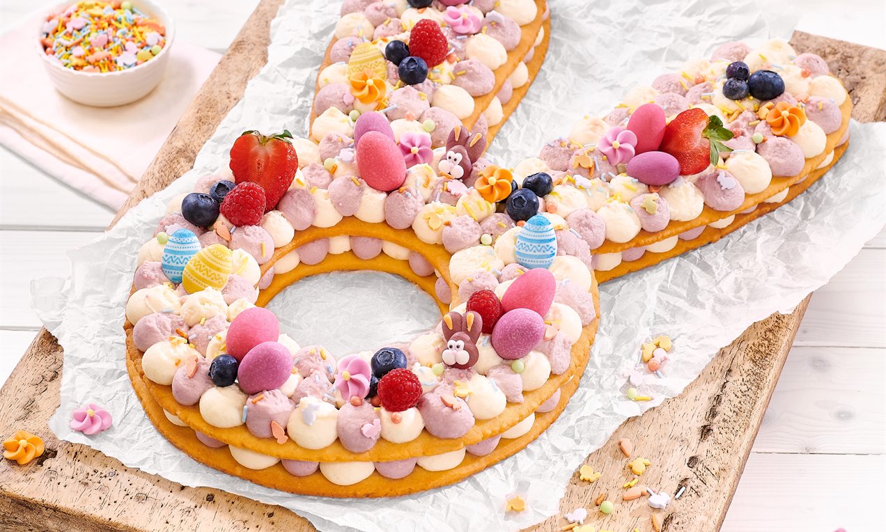 Letter cake till Påsk