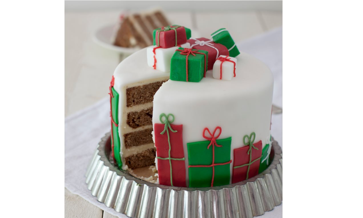 Julklappstårta