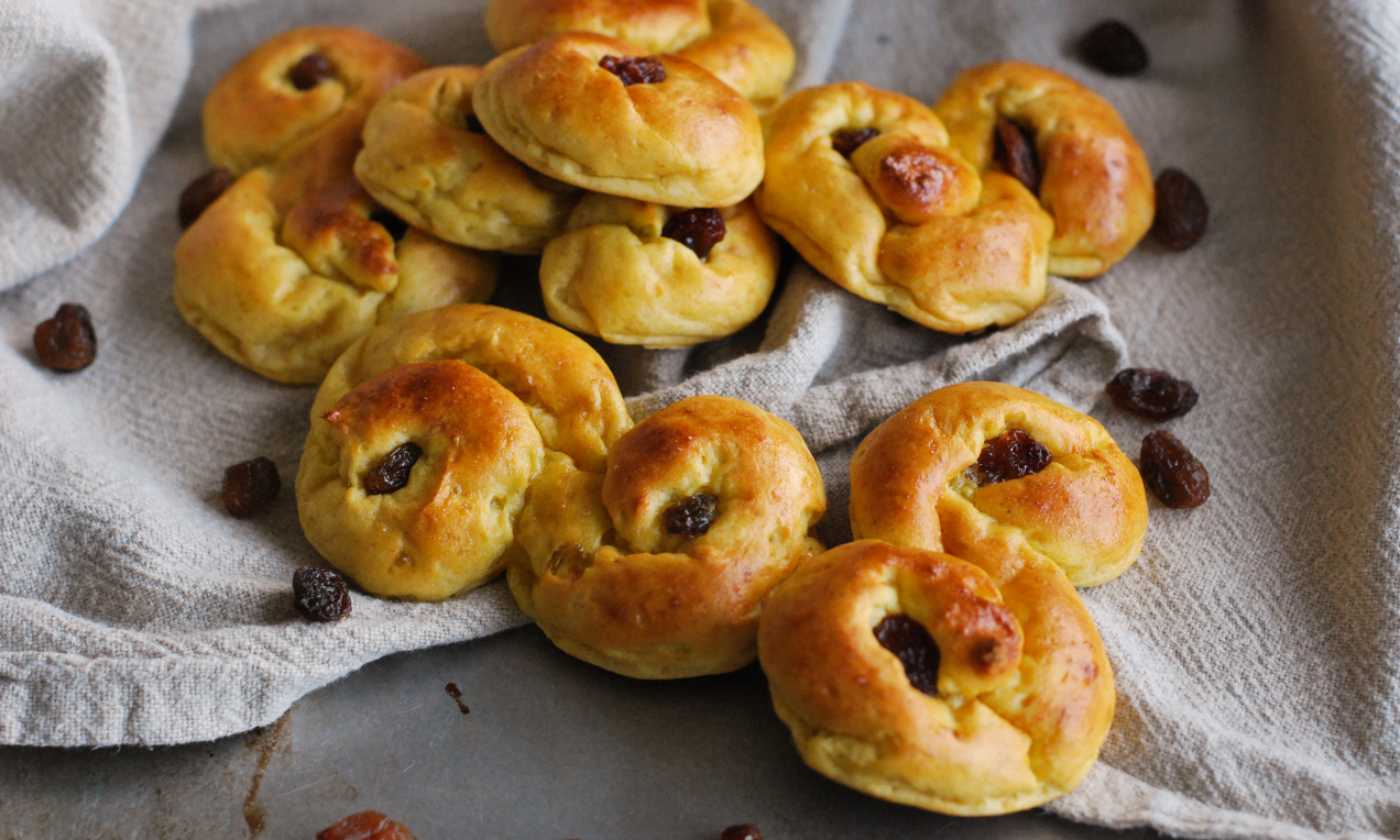 Glutenfria lussebullar