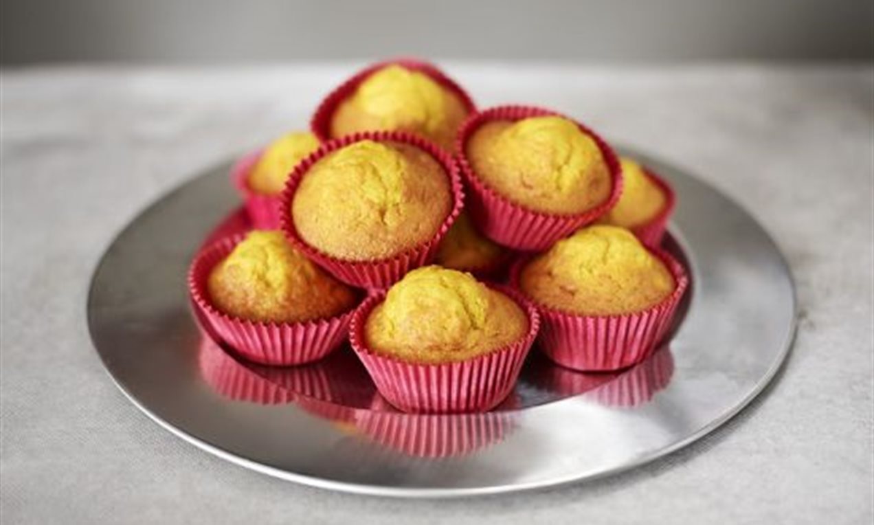 Saffransmuffins